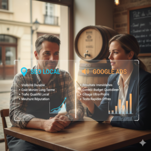 SEO local vs Google Ads