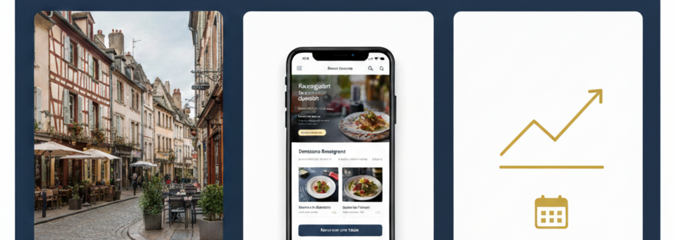 Restaurateurs à Dijon : pourquoi votre site internet est votre meilleur investissement en 2026
